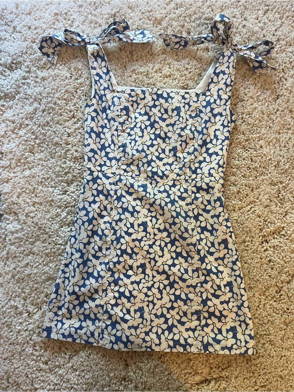 Altered State Floral Tie-Shoulder Dress